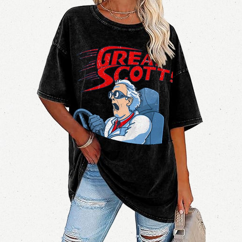 Time Racer Vintage Distressed T-shirt