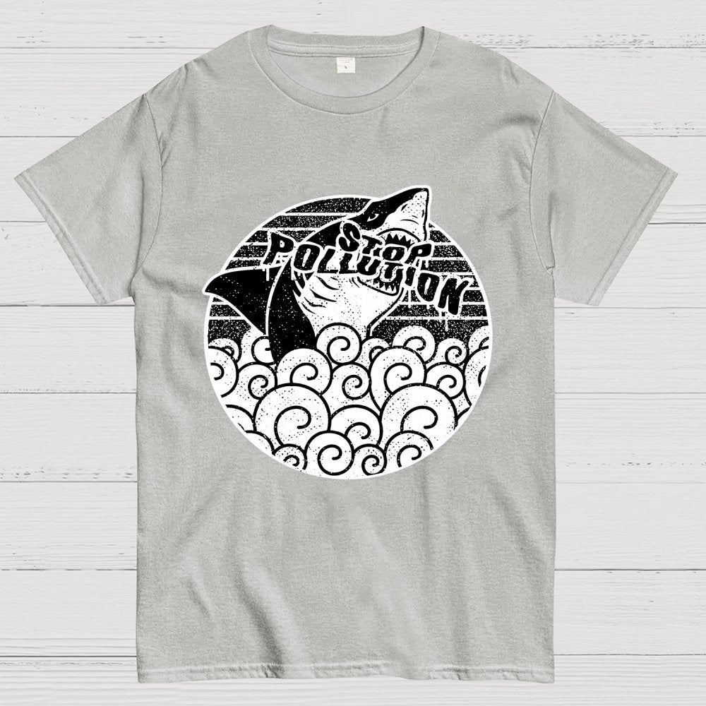 Stop Pollution Geek T-Shirt