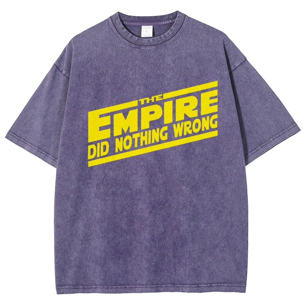 The Empire Did Nothing Wrong Vintage Distressed T-shirt