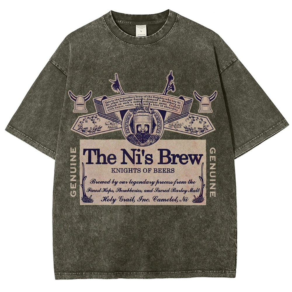 The Ni's Brew Vintage Distressed T-shirt