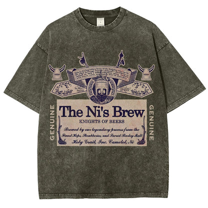 The Ni's Brew Vintage Distressed T-shirt