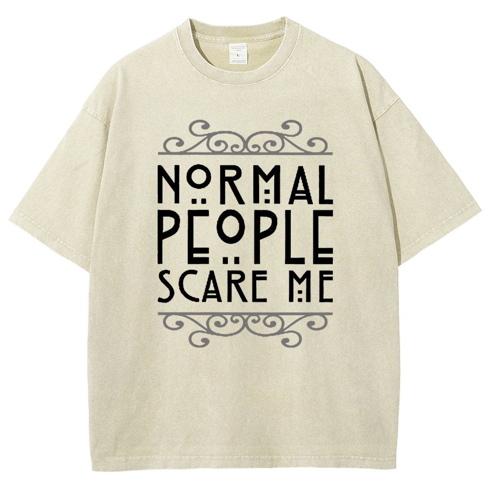 People Are Scary Vintage Distressed T-shirt