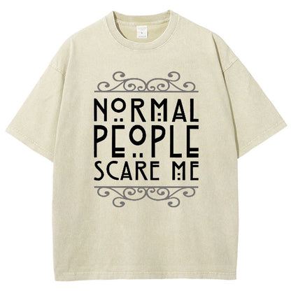 People Are Scary Vintage Distressed T-shirt