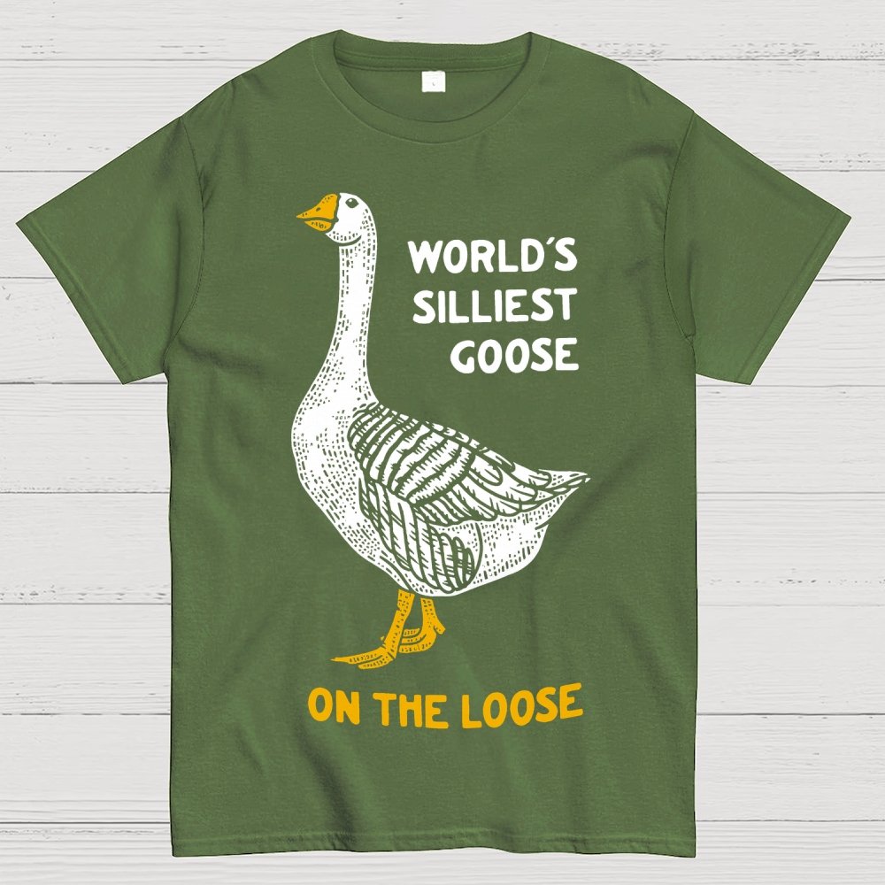 World's Silliest Goose Geek T-Shirt