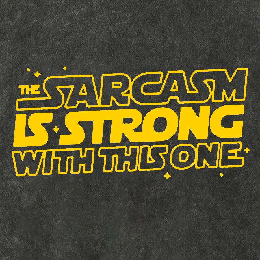 Strong Sarcasm Vintage Distressed T-shirt