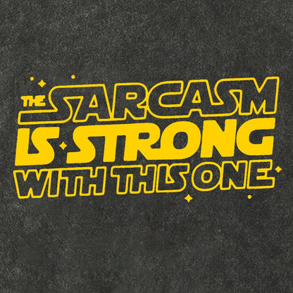 Strong Sarcasm Vintage Distressed T-shirt
