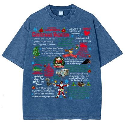 Holiday Vacation Quote Vintage Distressed T-shirt