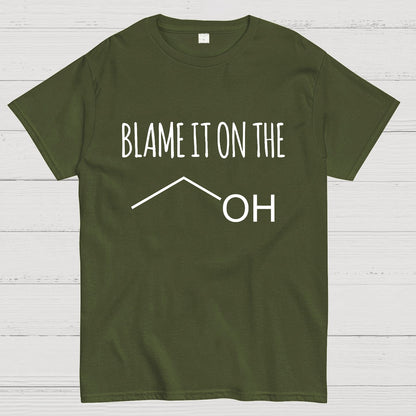 Blame It On The Alcohol Geeky T-Shirt