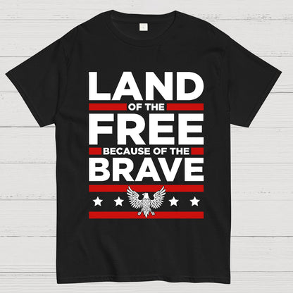 Because of the Brave Geek T-Shirt