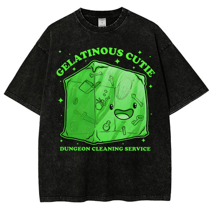 Gelatinous Cute Dungeon Vintage Distressed T-shirt