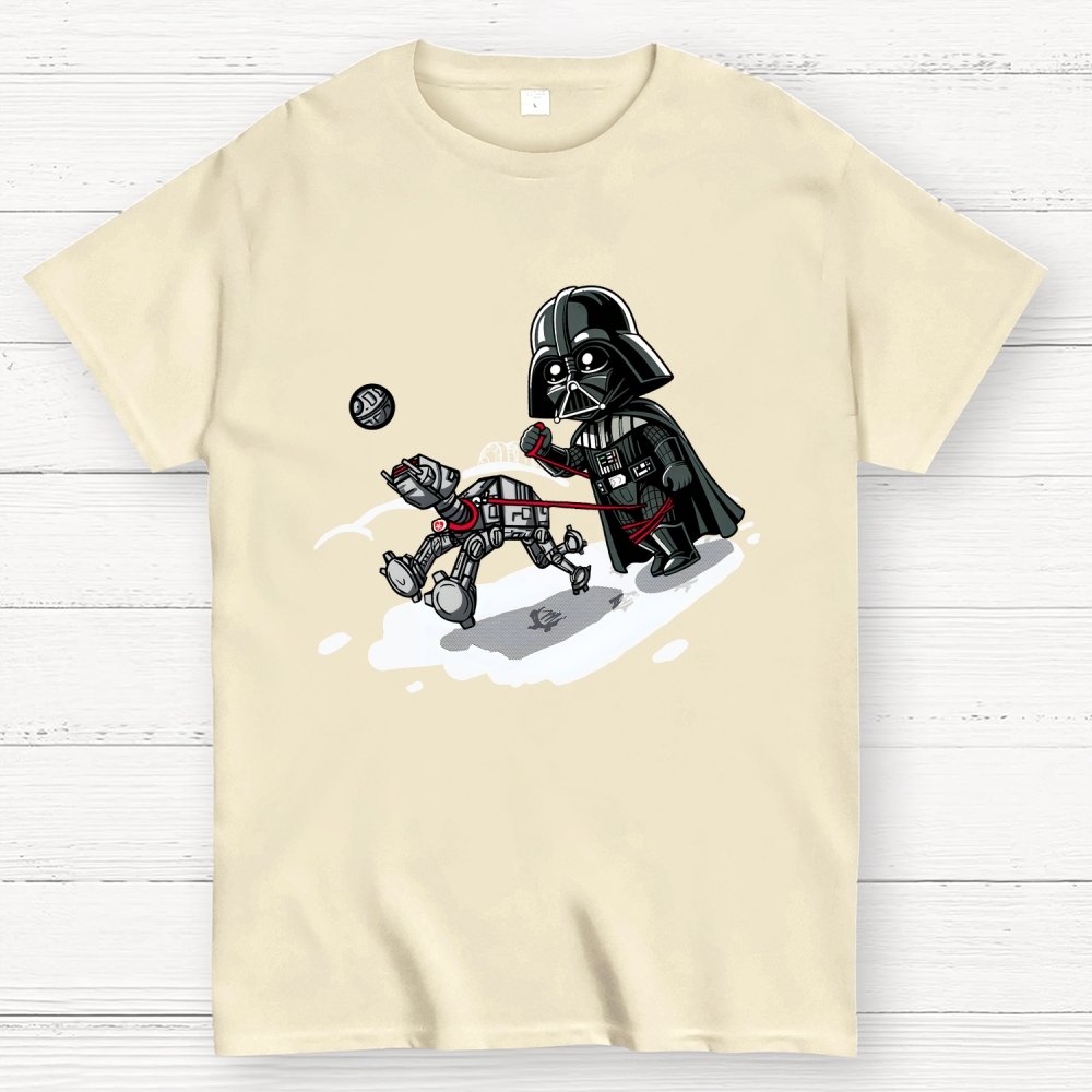 Even the strongest villain needs to walk his dog. Geek T-Shirt