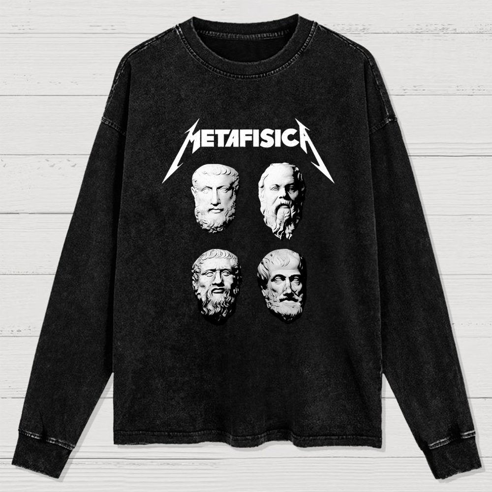 Metafisica Washed Long Sleeve Tee