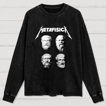 Metafisica Washed Long Sleeve Tee