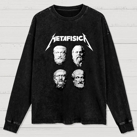 Metafisica Washed Long Sleeve Tee