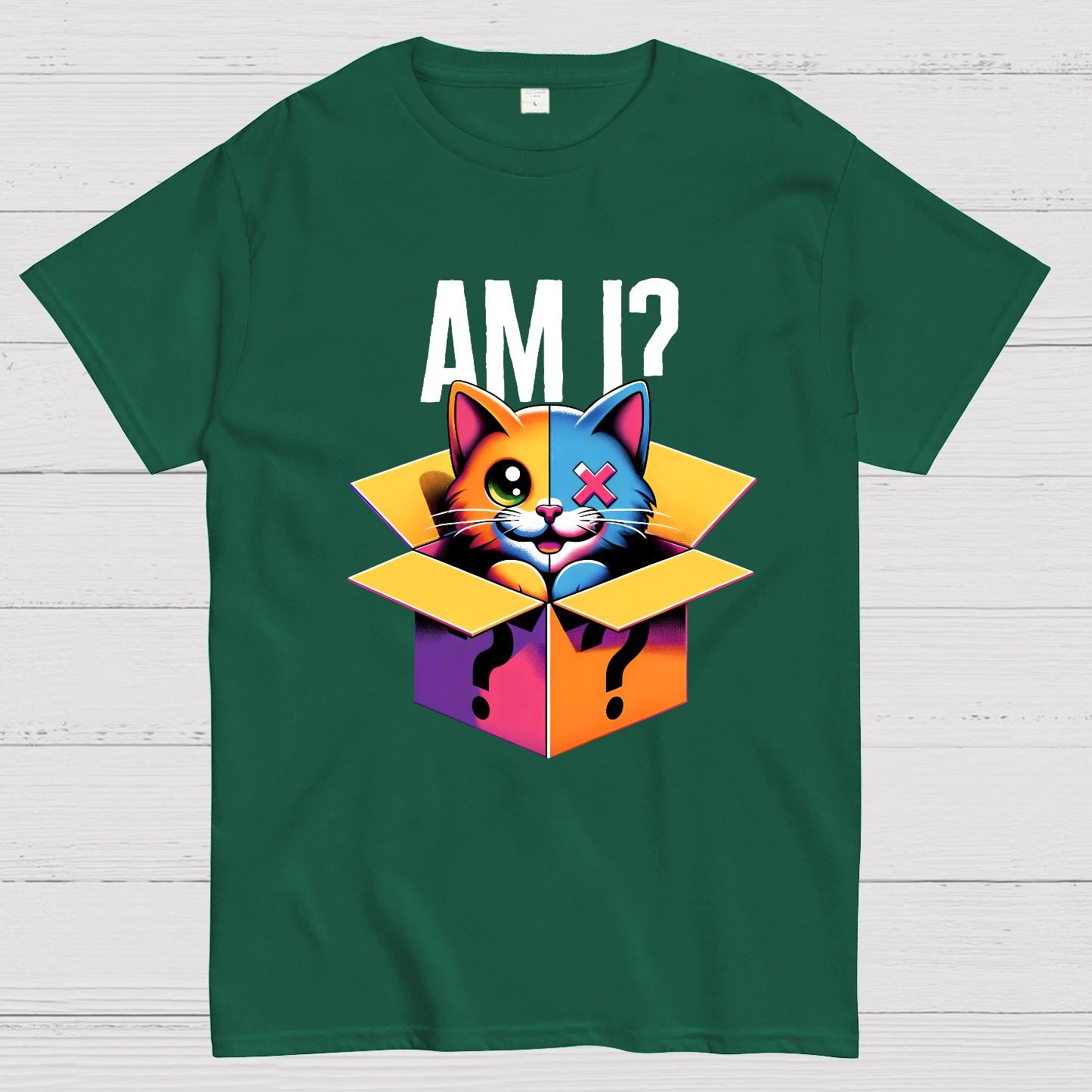 Schrodinger's Cat Shirt, Am I Geeky T-Shirt