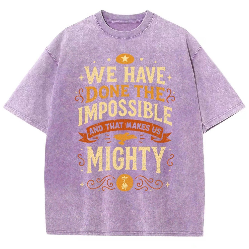Mighty Heroes Vintage Distressed T-shirt