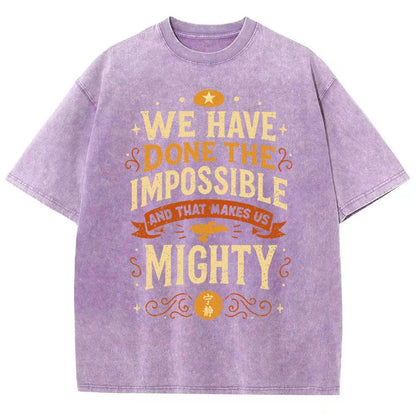 Mighty Heroes Vintage Distressed T-shirt