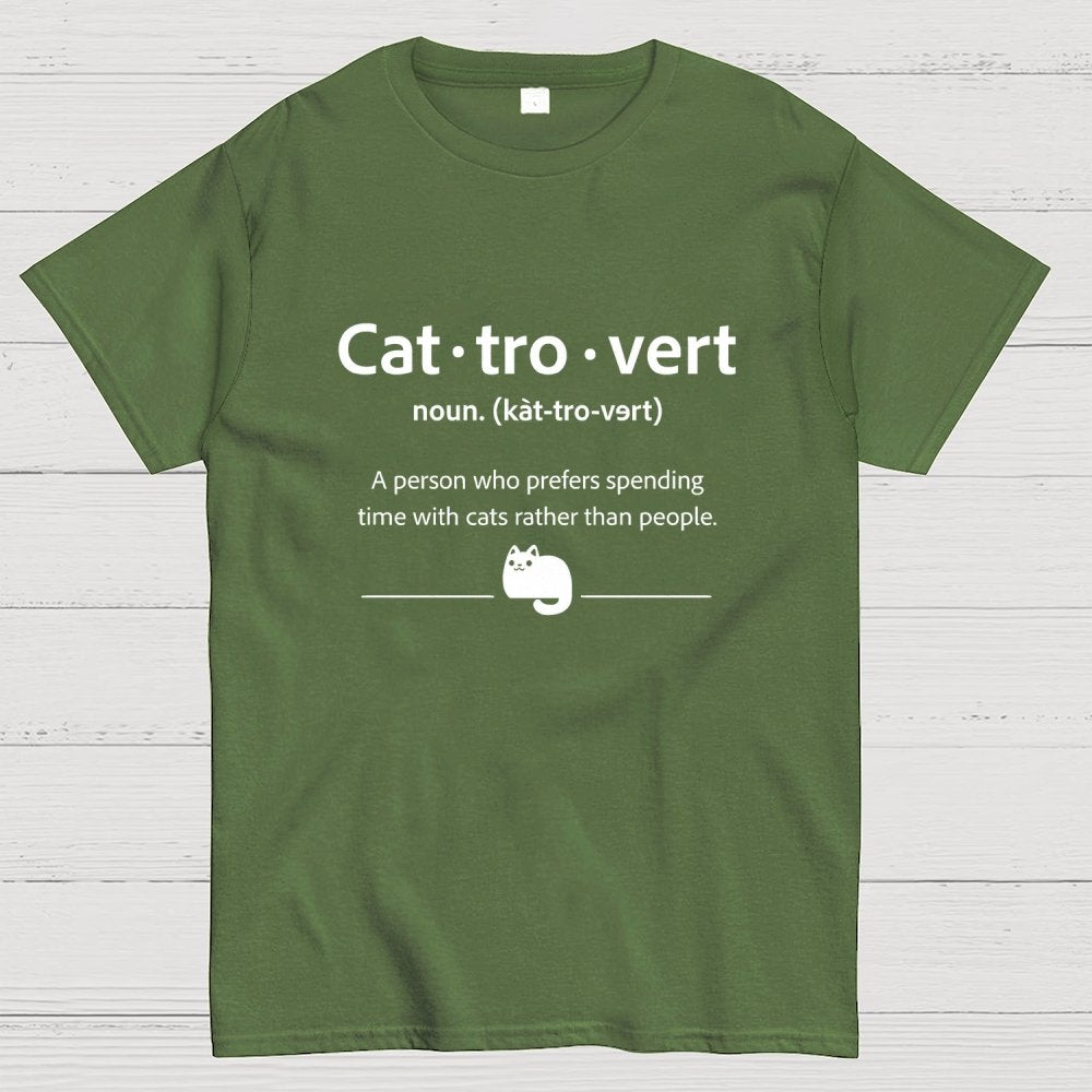 Cat-Tro-Vert Geek T-Shirt