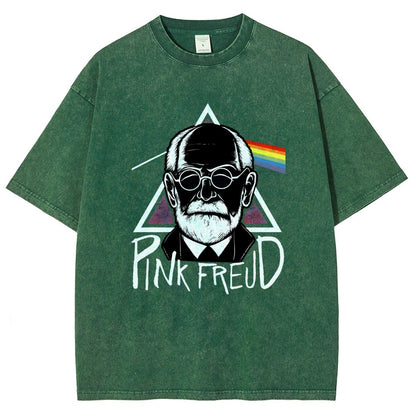 Pink Frost Vintage Distressed T-shirt