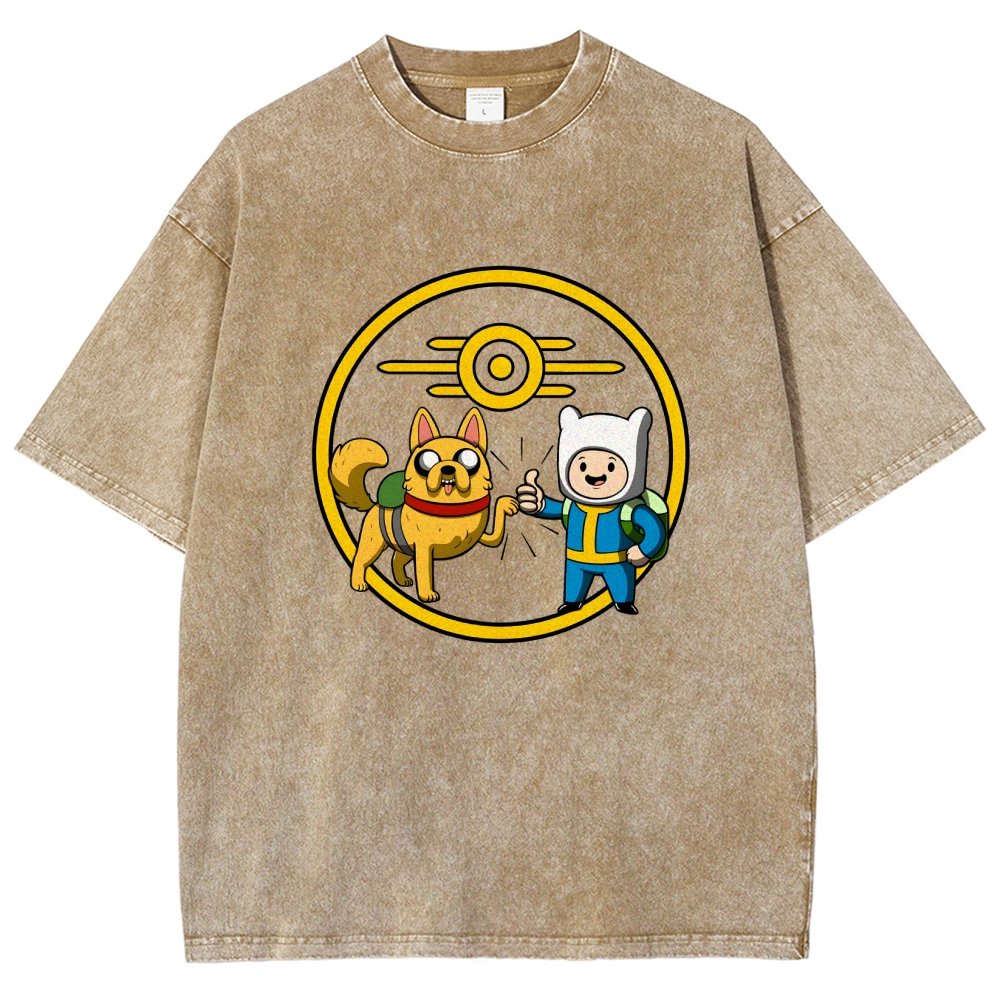 Wasteland Time Vintage Distressed T-shirt