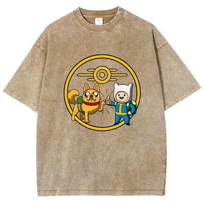 Wasteland Time Vintage Distressed T-shirt