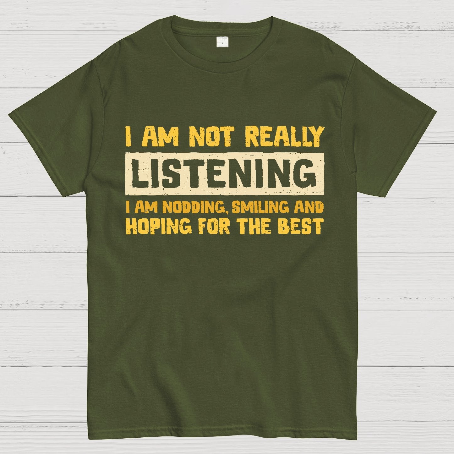 Hoping For The Best Geek T-Shirt