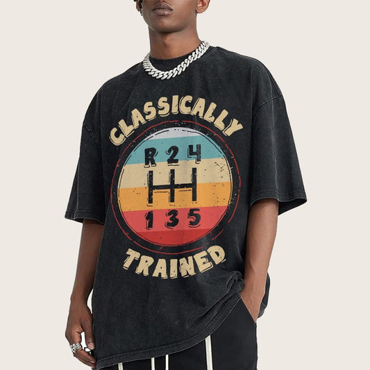 Classically Trained  Vintage Distressed T-shirt