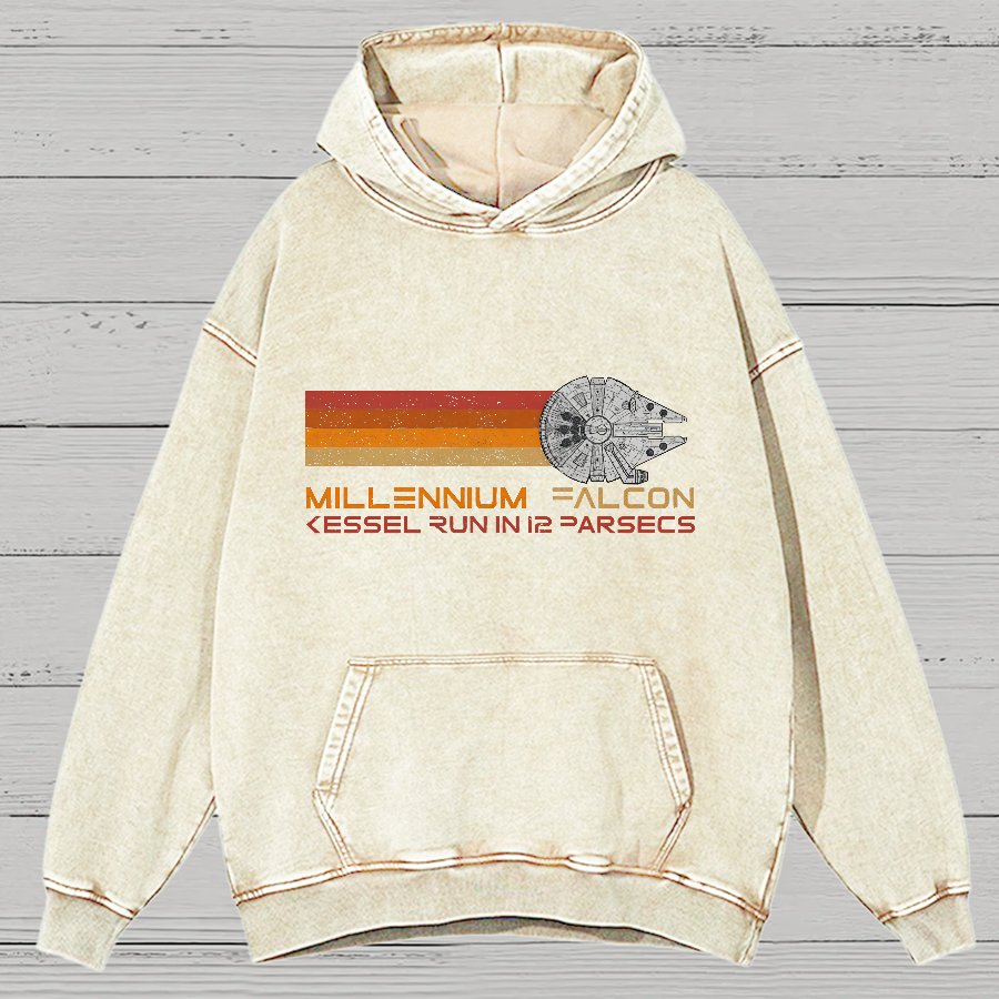 12 LIGHT - YEARS Distressed Hoodie