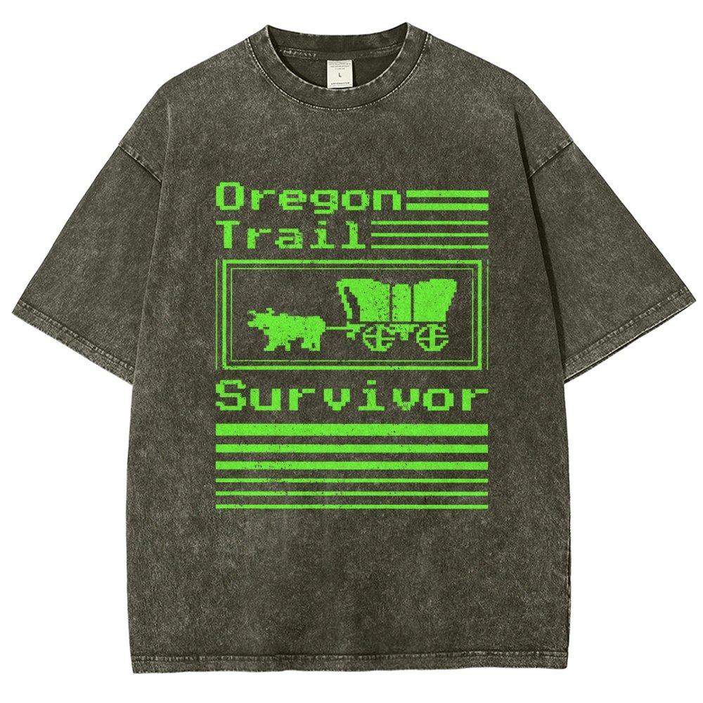 Retro Trail Survivor Vintage Distressed T-shirt