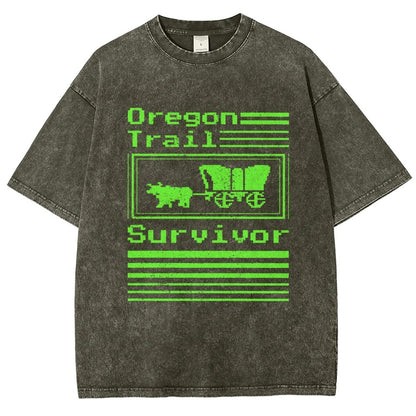 Retro Trail Survivor Vintage Distressed T-shirt
