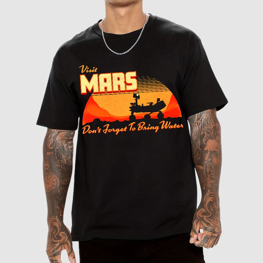 Vintage Mars Tours Geek T-Shirt