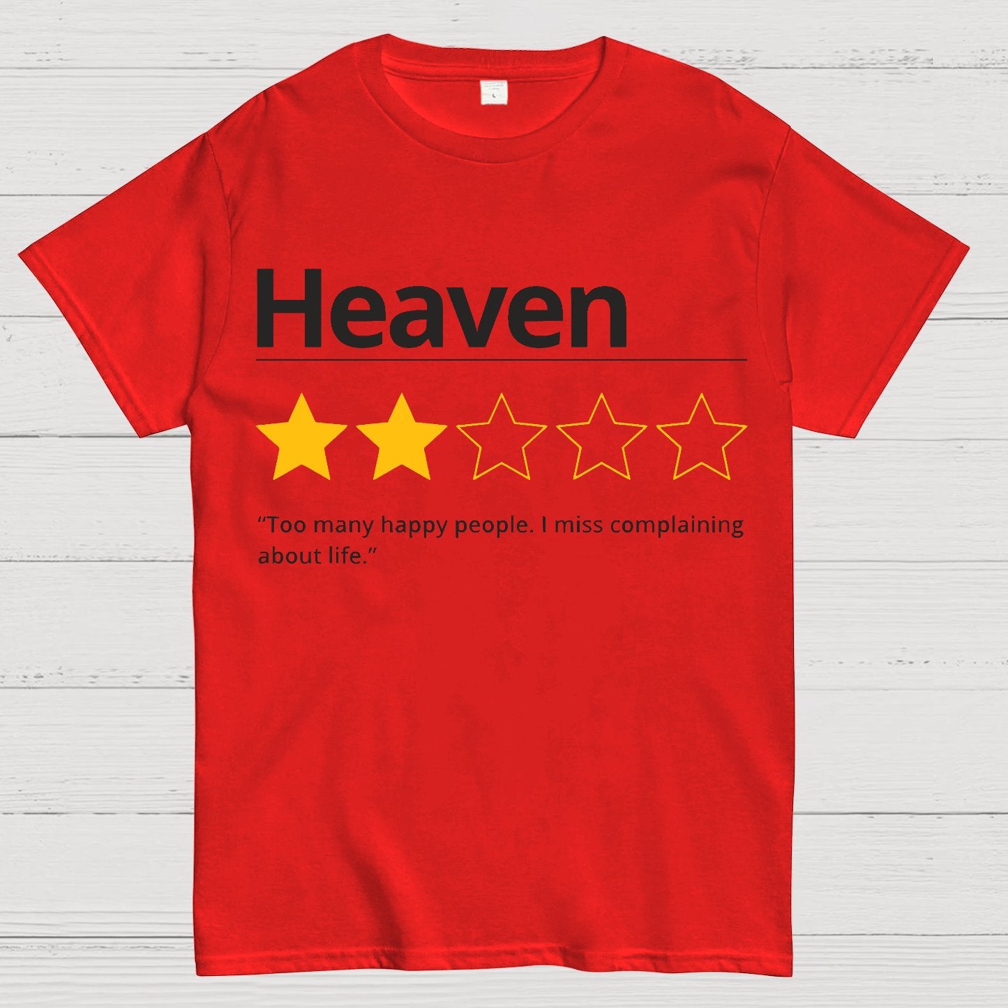 Honest Heaven Review Geek T-Shirt
