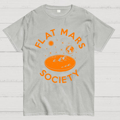 Flat mars society Nerdy T-Shirt