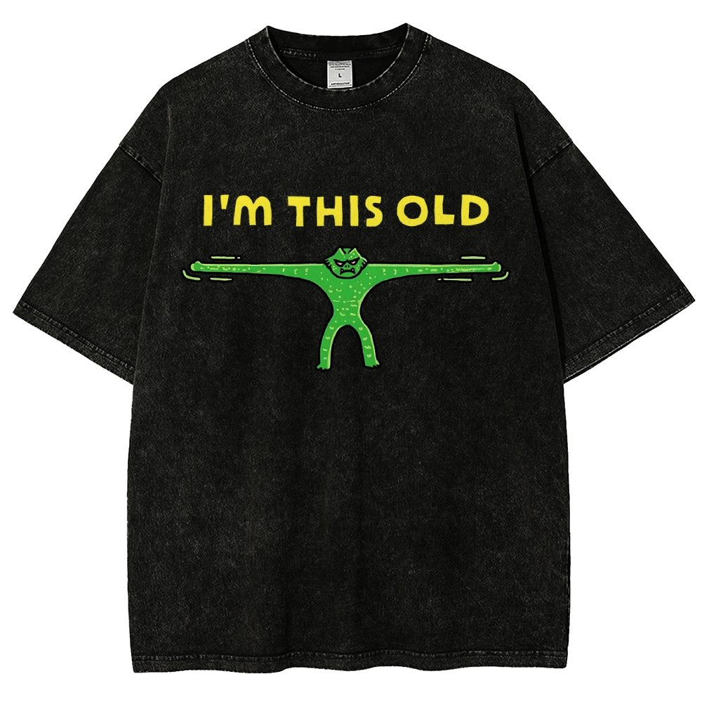 Old As Stretch Vintage Distressed T-shirt