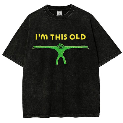 Old As Stretch Vintage Distressed T-shirt