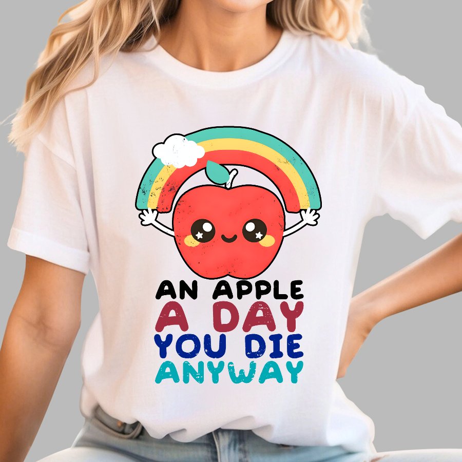 An Apple A Day Geek T-Shirt