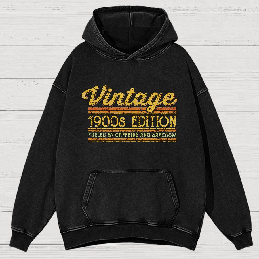 1900s Edition Vintage Distressed Hoodie