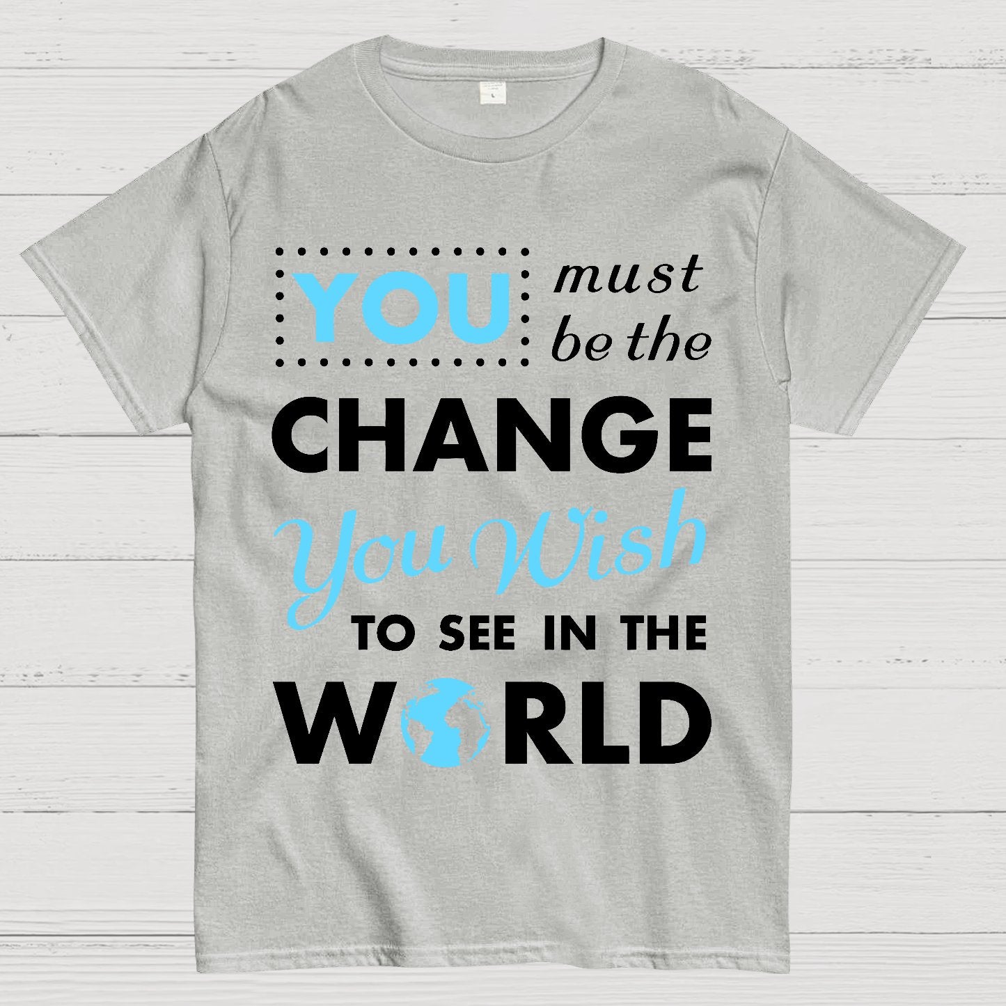 Be the Change Geek T-Shirt