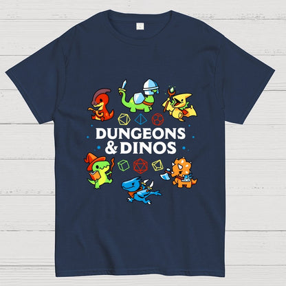 Dungeons & Dinos Geek T-Shirt