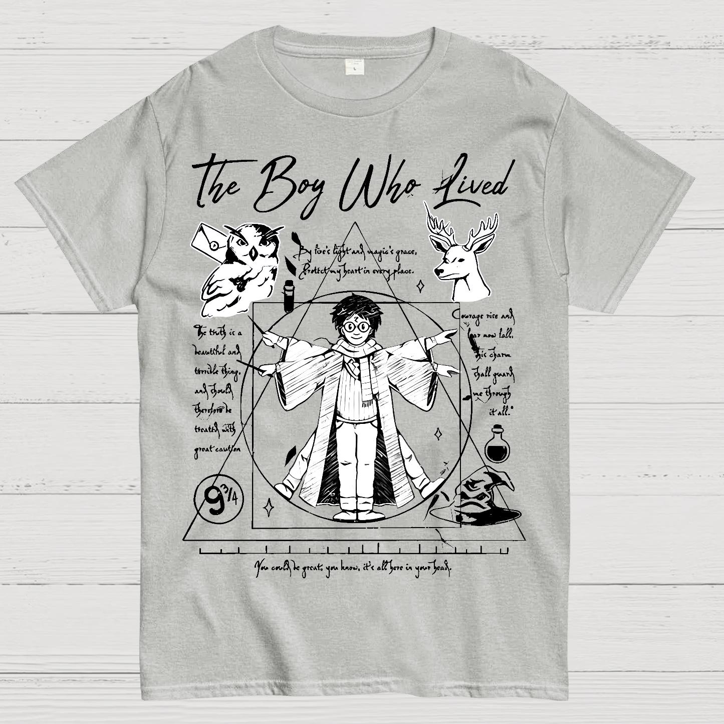 Vitruvian Wizard Geek T-Shirt