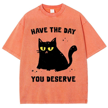 Karma Kitten Vintage Distressed T-shirt