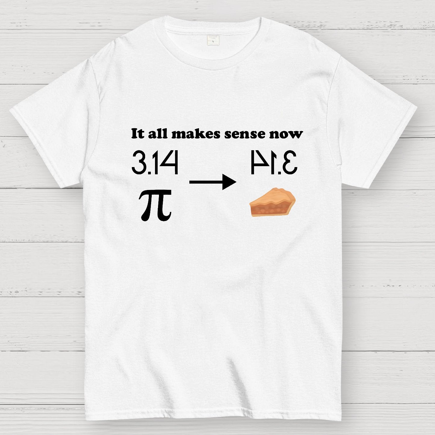 It all makes sense now pi Geek T-Shirt