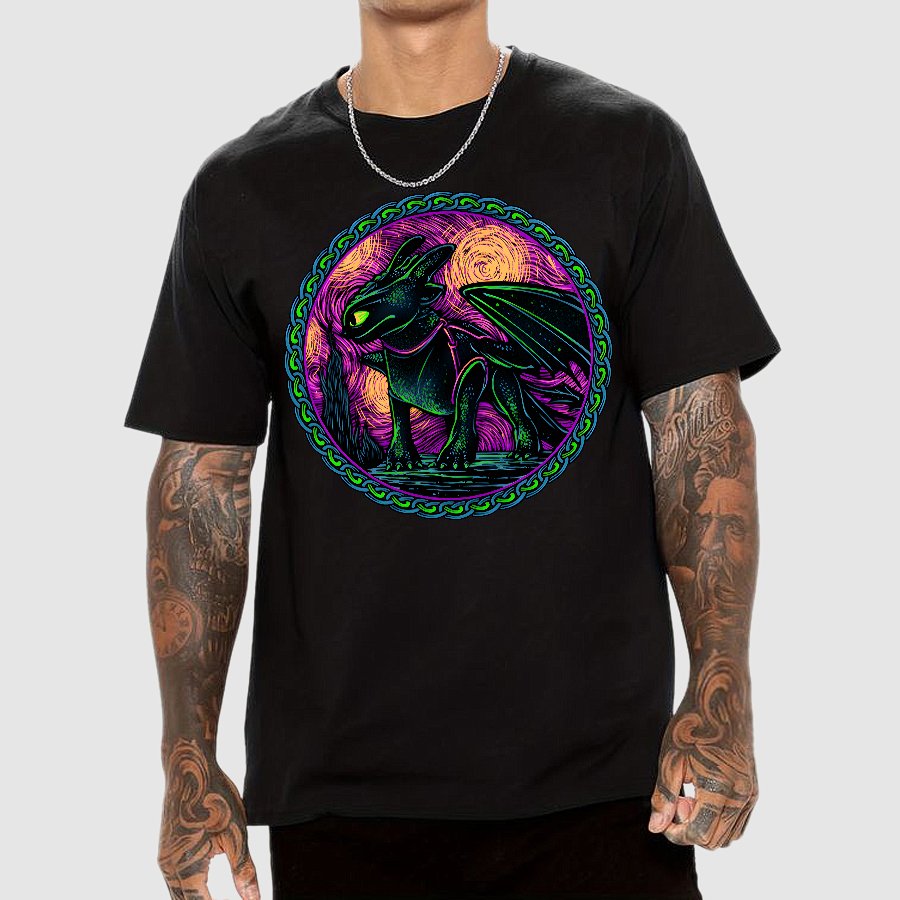 Fury of the Night Sky Geek T-Shirt