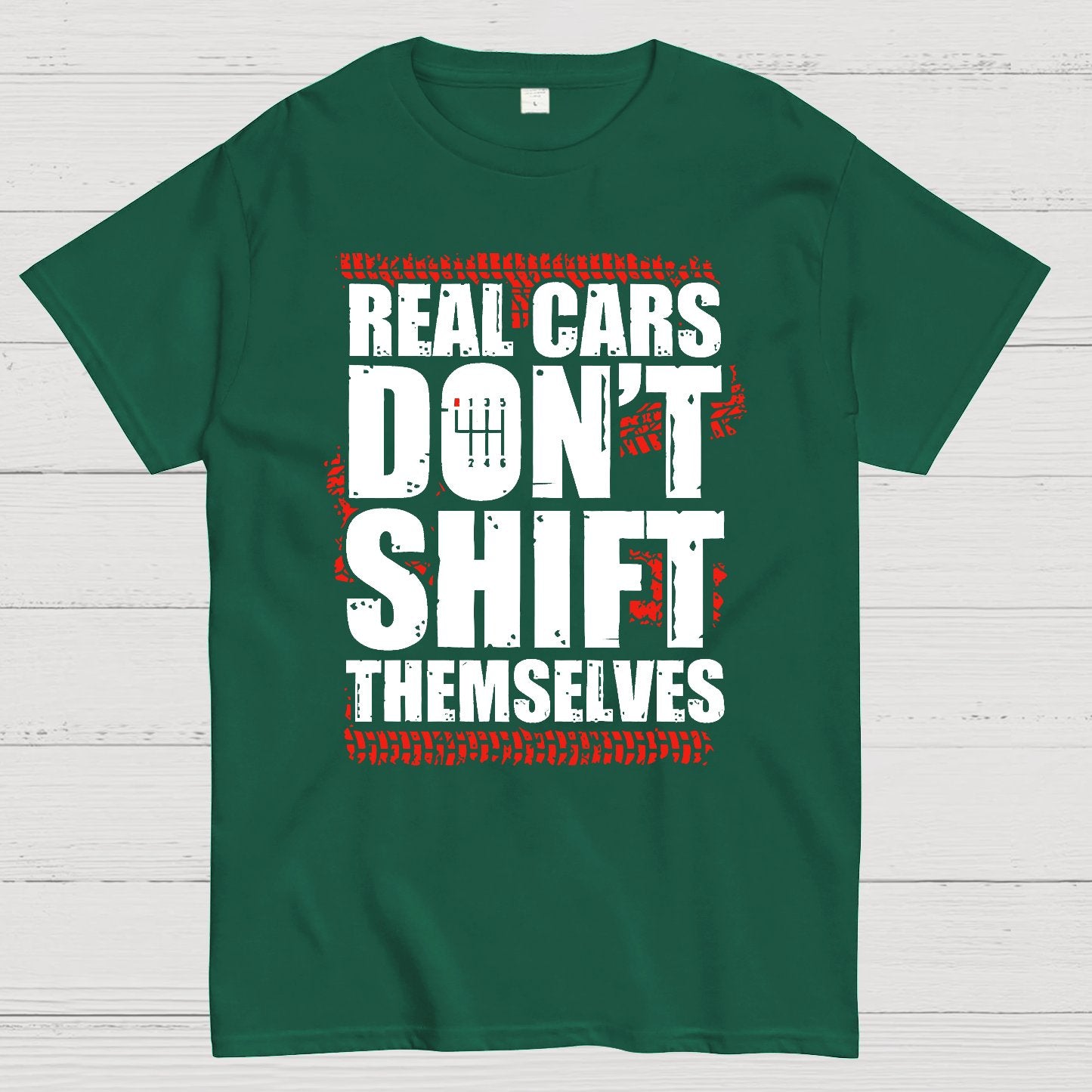 Manual Transmission Gearhead Geek T-Shirt