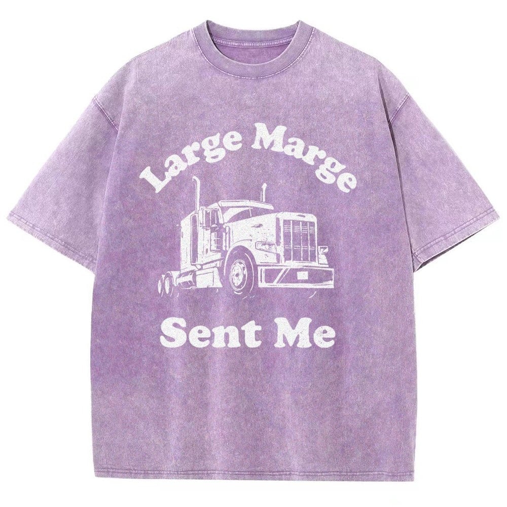 Large Marge Sent Me Vintage Distressed T-shirt