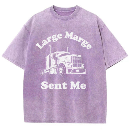 Large Marge Sent Me Vintage Distressed T-shirt
