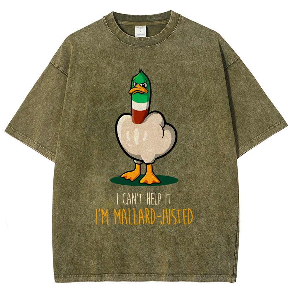 Maladjusted Mallard Vintage Distressed T-shirt