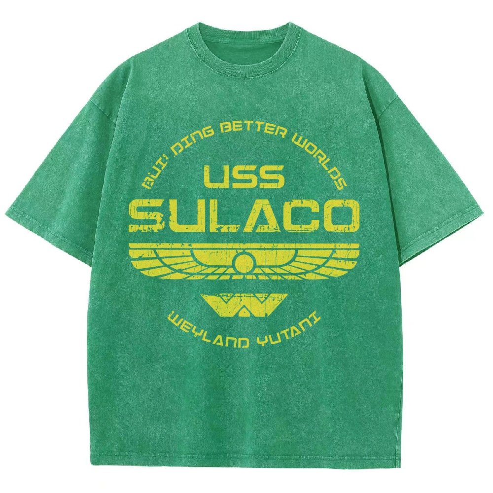 USS Starlight Vintage Distressed T-shirt