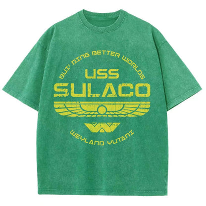 USS Starlight Vintage Distressed T-shirt