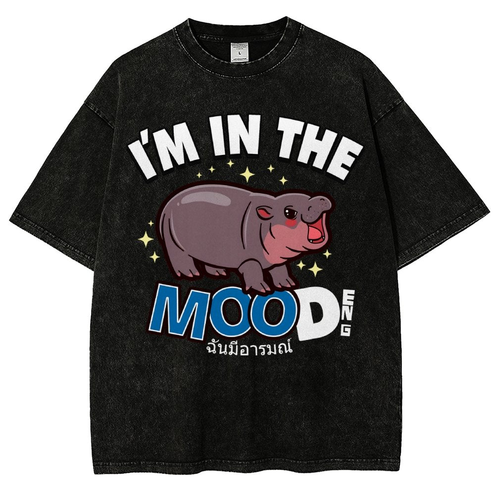 I'm In The MOOd Deng Vintage Distressed T-shirt